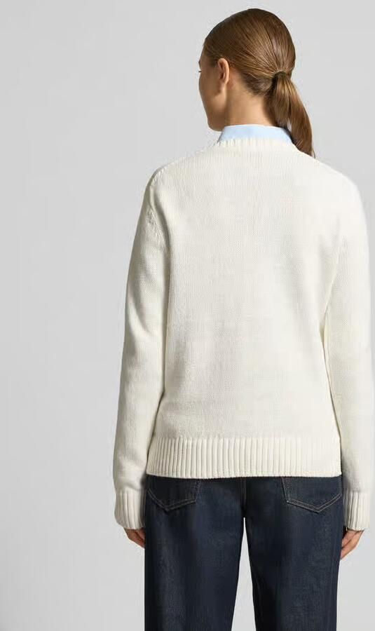 Polo Ralph Lauren Gebreide pullover met motief en ronde hals