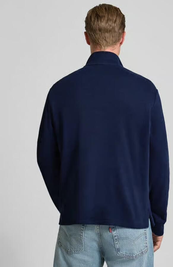 Polo Ralph Lauren Estate-Rib Quarter-Zip Pullover Sweater Blue Heren - Foto 2