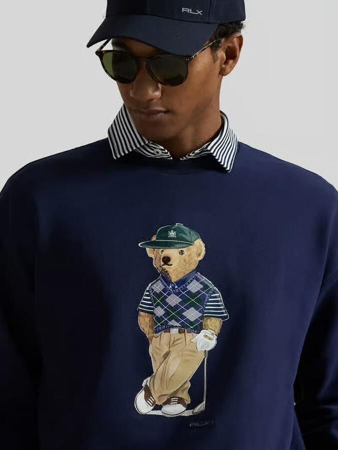 Polo Ralph Lauren Gebreide pullover met polo bear-stitching