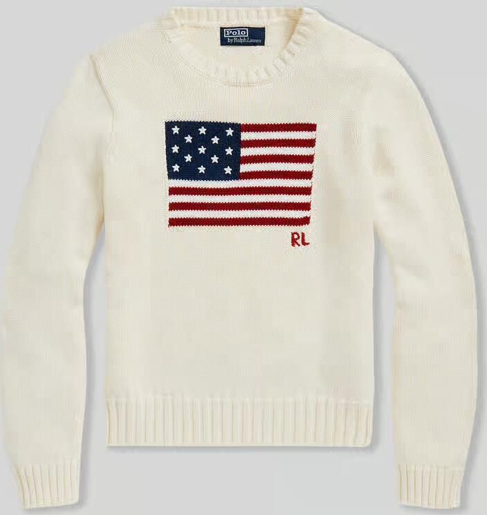 Polo Ralph Lauren Gebreide pullover van een mix van katoen en kasjmier met motiefstitching - Foto 4