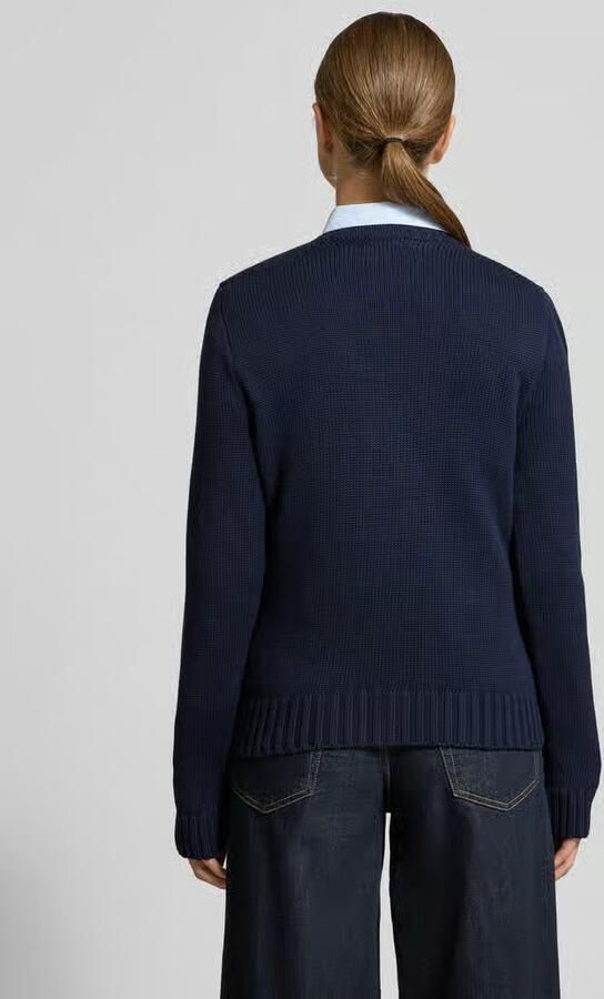 Polo Ralph Lauren Gebreide pullover met vlaggenmotief en ronde hals - Foto 2