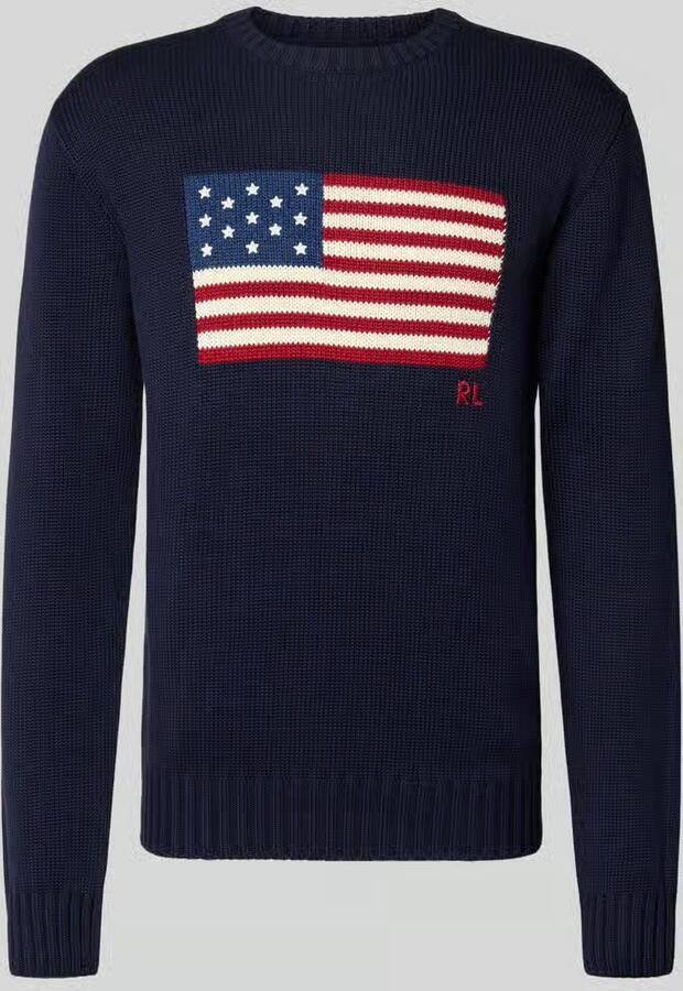 Ralph Lauren Stijlvolle Blauwe Sweatshirt voor Heren Blue Heren