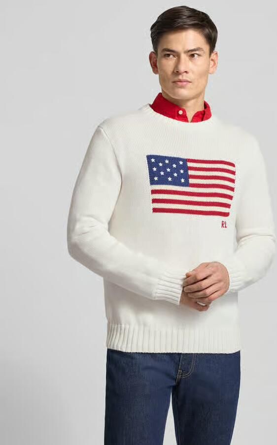 Polo Ralph Lauren regular fit pullover van puur katoen - Foto 5