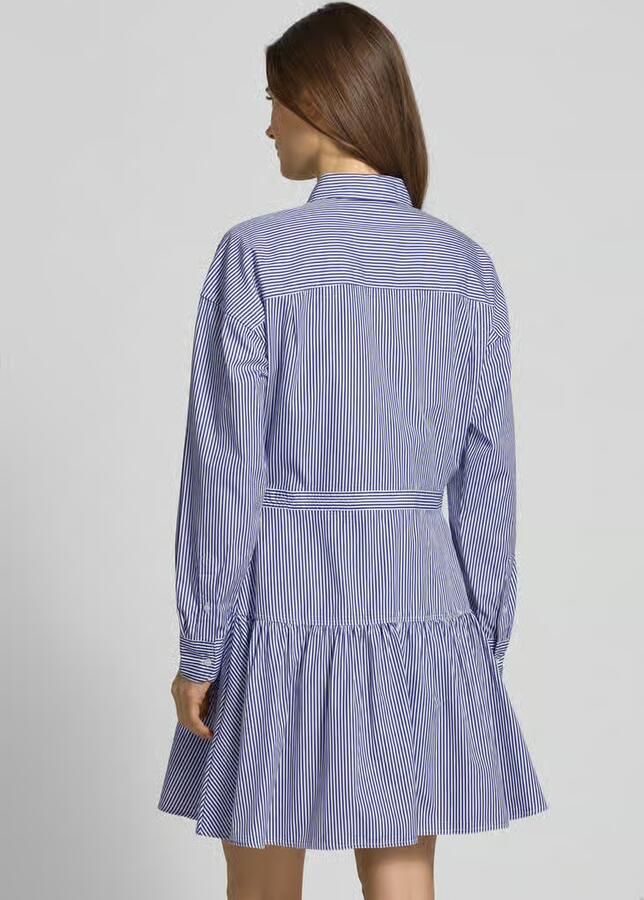 Polo Ralph Lauren Getailleerde blousejurk van puur katoen - Foto 2