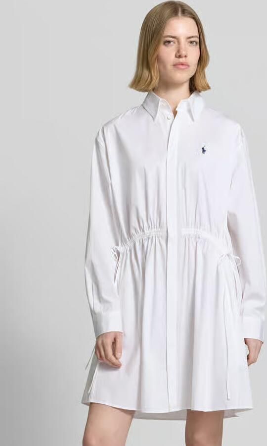 Polo Ralph Lauren Getailleerde overhemdjurk van puur katoen - Foto 2