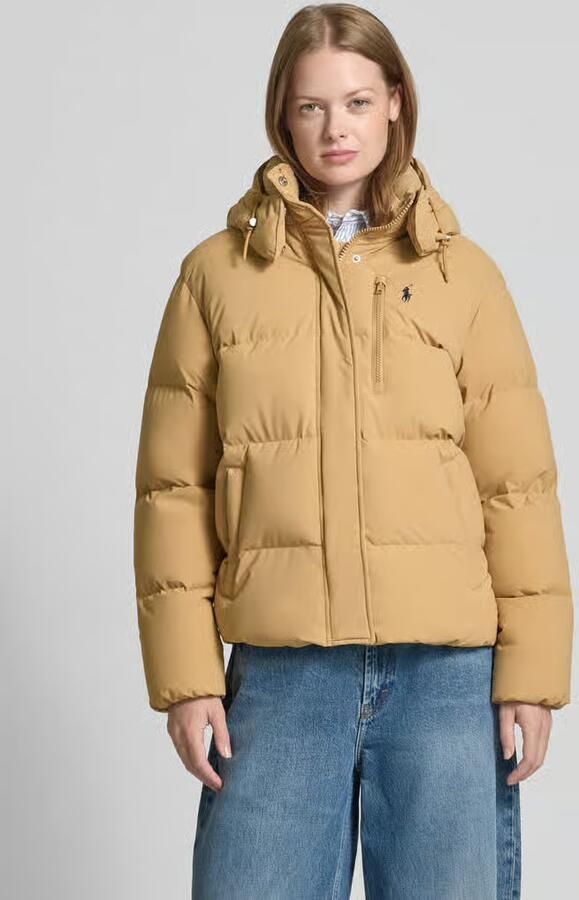 Polo Ralph Lauren Gewatteerd jack met logostitching en borstzak - Foto 2