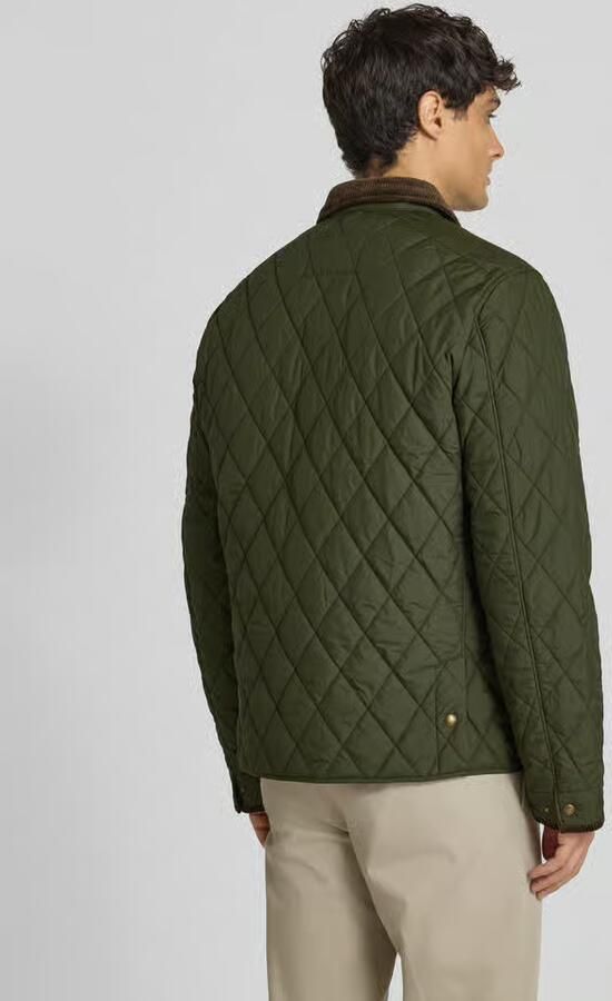 Polo Ralph Lauren Regular fit gewatteerd jack met drukknoopsluiting