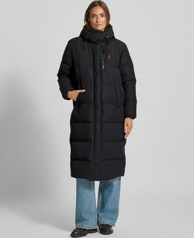 Polo Ralph Lauren Zwarte Gevoerde Pufferjas Black Dames - Foto 2