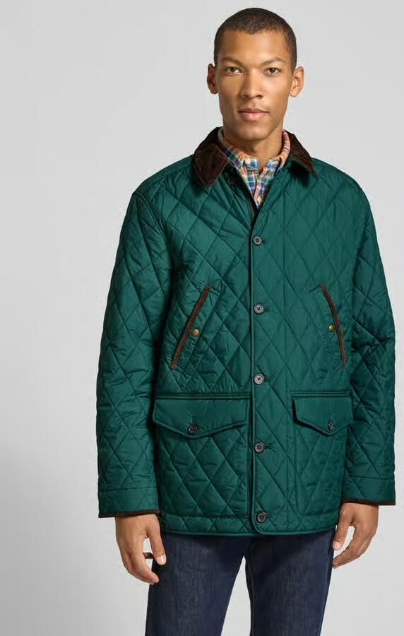 Polo Ralph Lauren Gewatteerde mantel met corduroy kraag - Foto 2