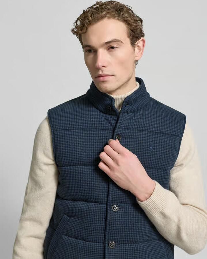 Polo Ralph Lauren Gilet met opstaande kraag en labelstitching - Foto 2