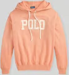 Polo Ralph Lauren hoodie in relaxed fit van katoenmix
