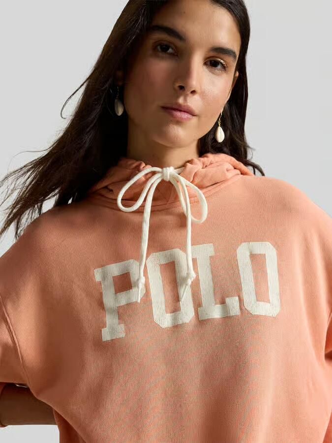 Polo Ralph Lauren hoodie in relaxed fit van katoenmix