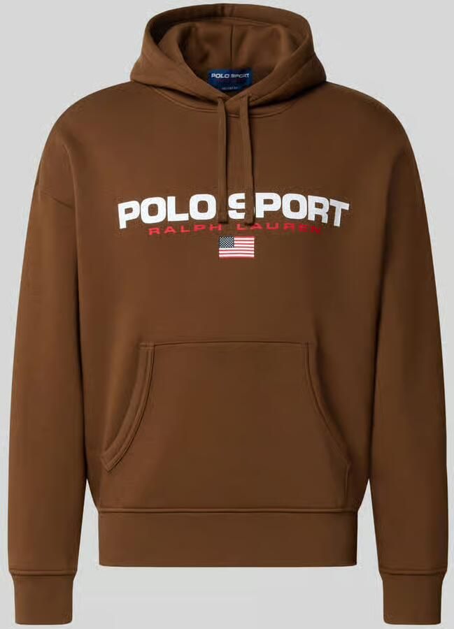 Polo Ralph Lauren hoodie in relaxed fit van katoenmix