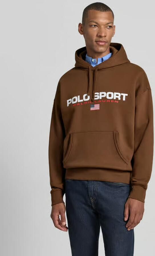 Polo Ralph Lauren hoodie in relaxed fit van katoenmix - Foto 2