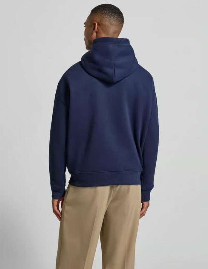 Polo Ralph Lauren Hoodie met labelstitchings en kangoeroezak