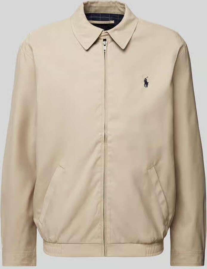 Polo Ralph Lauren Windbreaker met platte kraag en labelstitching - Foto 2