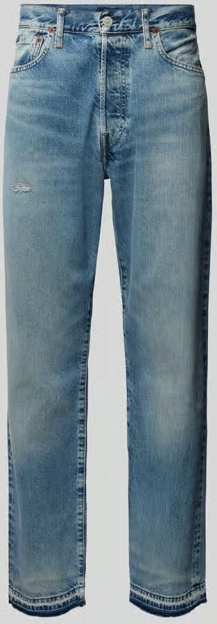 Polo Ralph Lauren Blauwe Jeans Rechte Pijp Westhanger Kleur Blue Heren - Foto 2