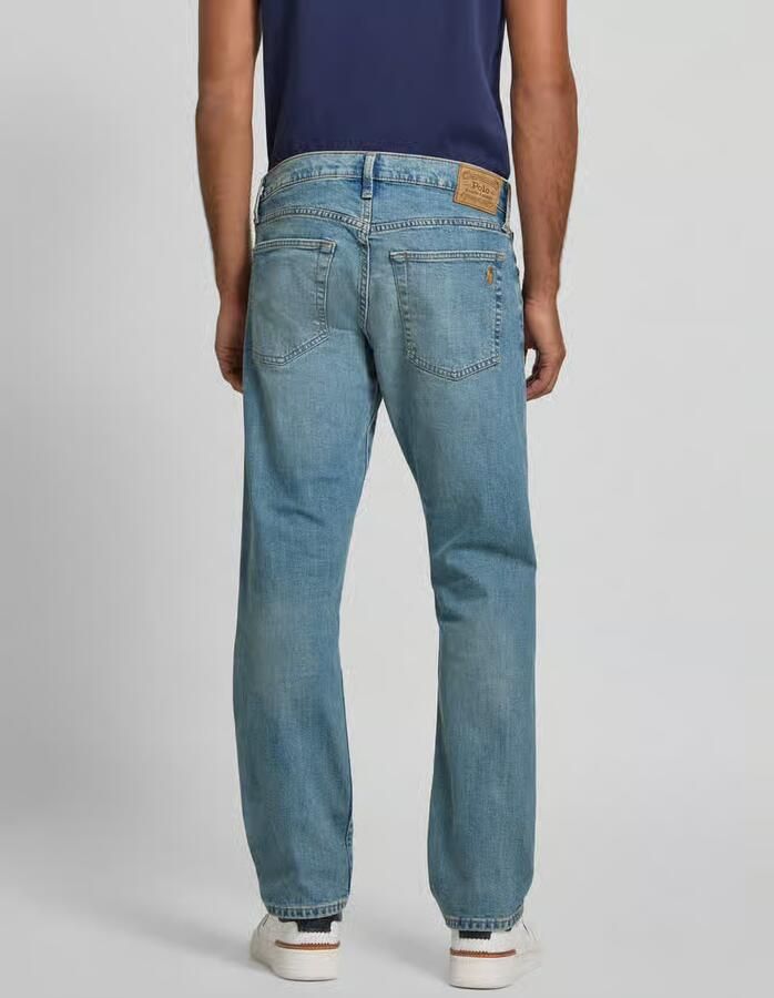 Polo Ralph Lauren straight fit jeans van puur katoen model 'HAMPTON'