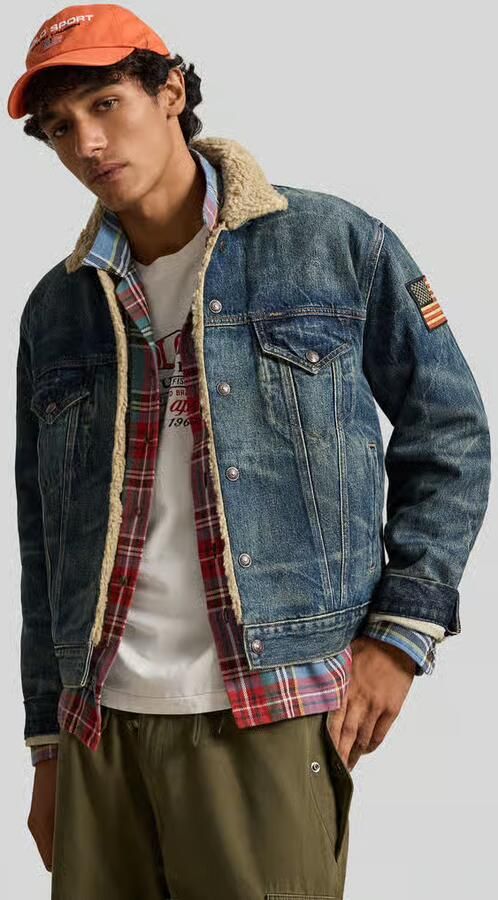 Polo Ralph Lauren Spijkerjack DENIM JACK MET SHERPA VOERING - Foto 2