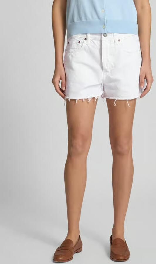 Polo Ralph Lauren Korte regular fit jeans met franjes - Foto 2
