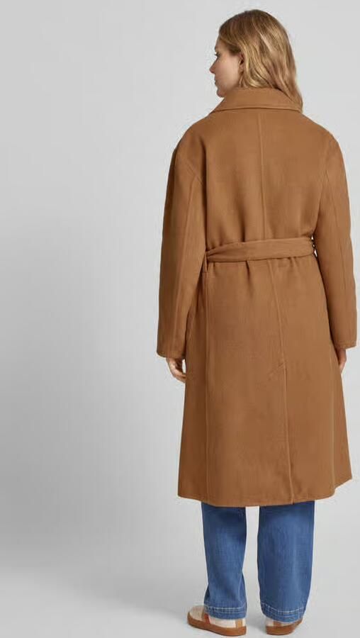 Polo Ralph Lauren Lange jas met reverskraag en strikceintuur - Foto 3