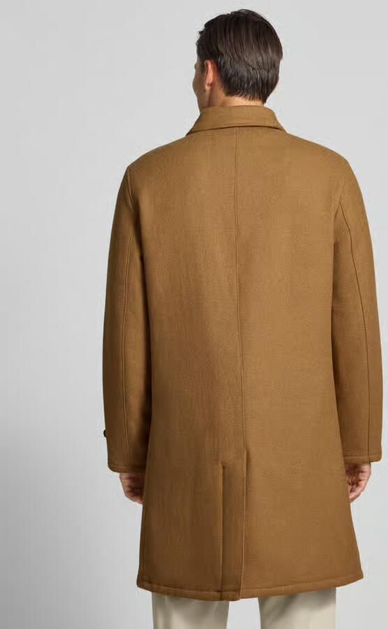 Polo Ralph Lauren Lange wollen jas met kentkraag