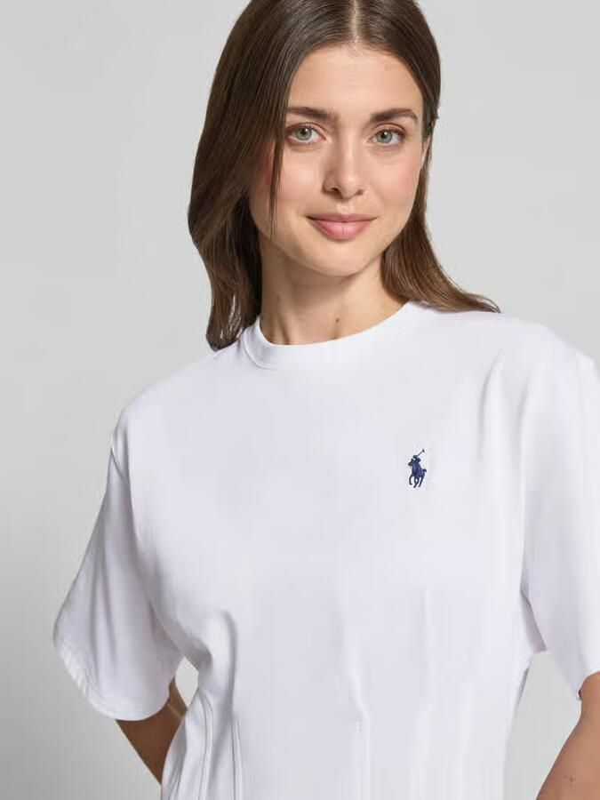 Polo Ralph Lauren Licht uitlopende sweatjurk van puur katoen