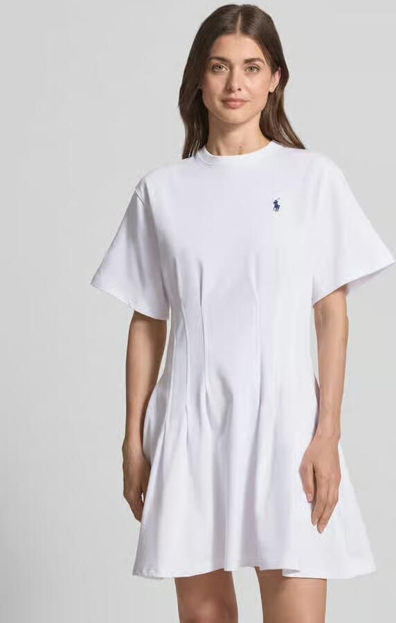 Polo Ralph Lauren Licht uitlopende sweatjurk van puur katoen - Foto 3