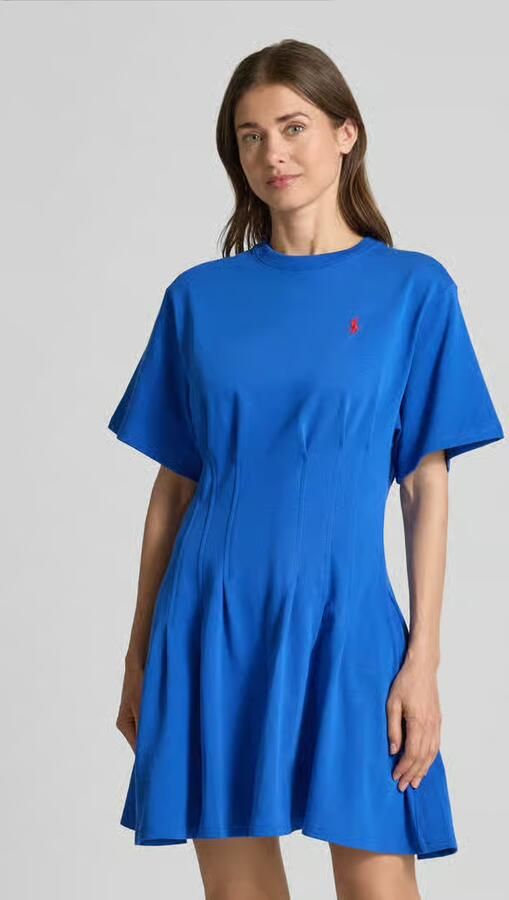Polo Ralph Lauren Licht uitlopende sweatjurk van puur katoen - Foto 2