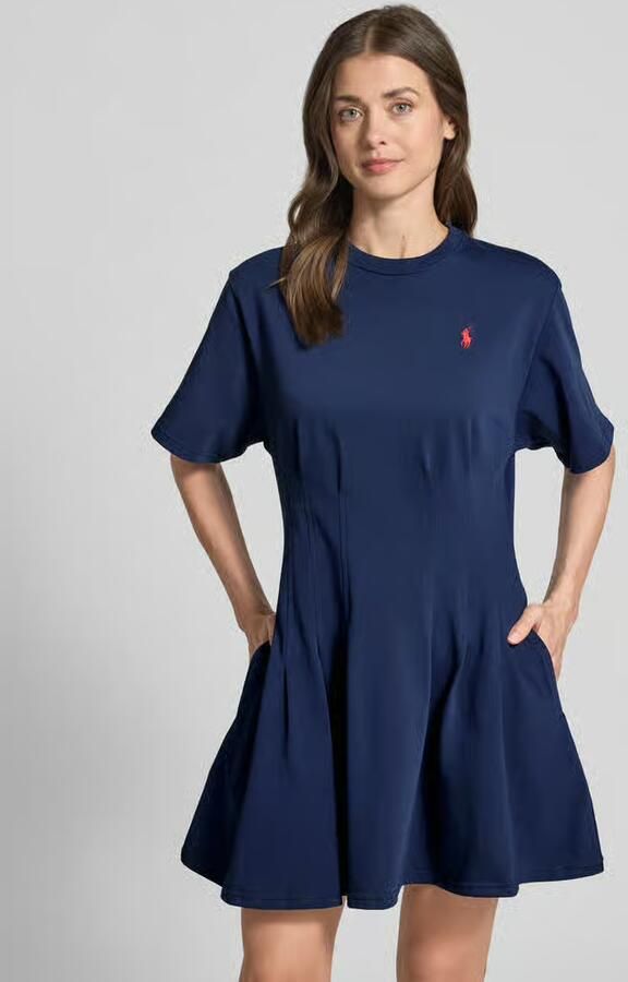 Polo Ralph Lauren Licht uitlopende sweatjurk van puur katoen - Foto 3
