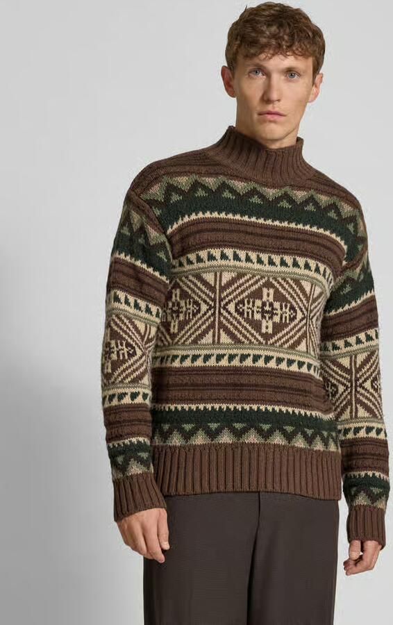 Polo Ralph Lauren Loose fit gebreide pullover van een mix van katoen en wol - Foto 2