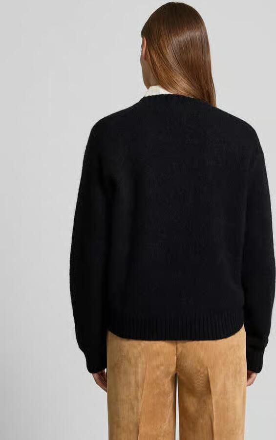 Polo Ralph Lauren Loose fit gebreide pullover van wolmix en alpaca met Polo Bear print