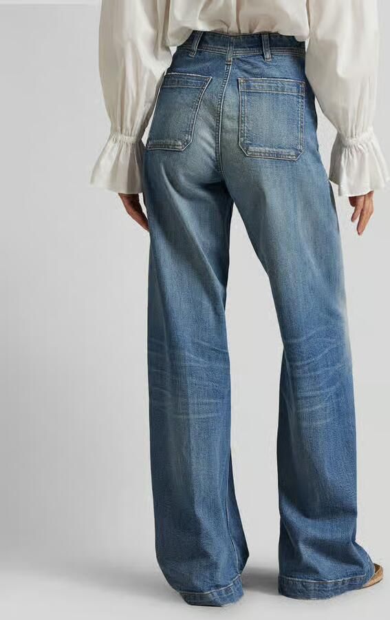 Polo Ralph Lauren loose fit jeans van katoenmix met opgestikte zakken - Foto 2