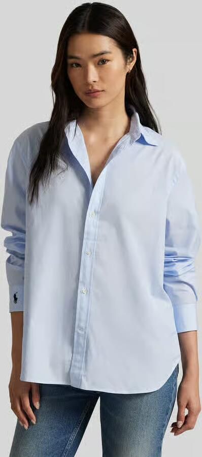 Polo Ralph Lauren Loose fit overhemdblouse van puur katoen - Foto 4