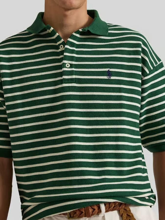 Polo Ralph Lauren loose fit poloshirt van katoenmix