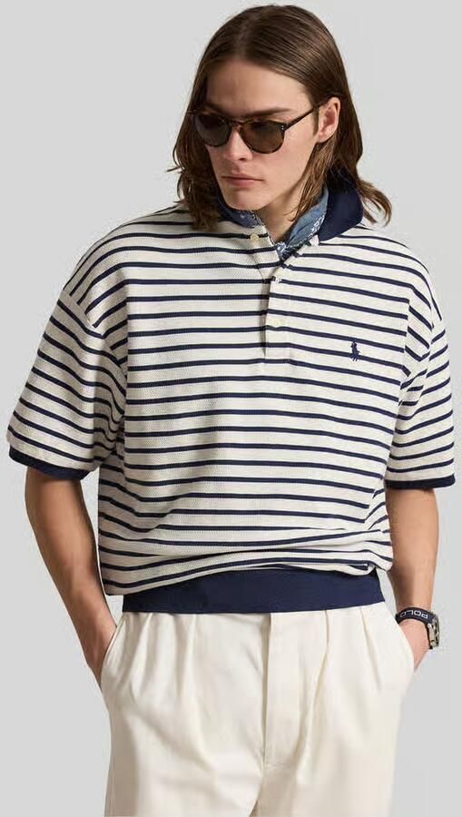 Polo Ralph Lauren loose fit poloshirt van katoenmix - Foto 2