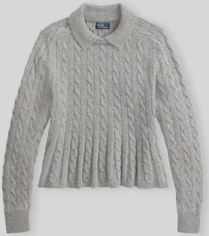Polo Ralph Lauren Loose fit pullover van mix van wol en kasjmier