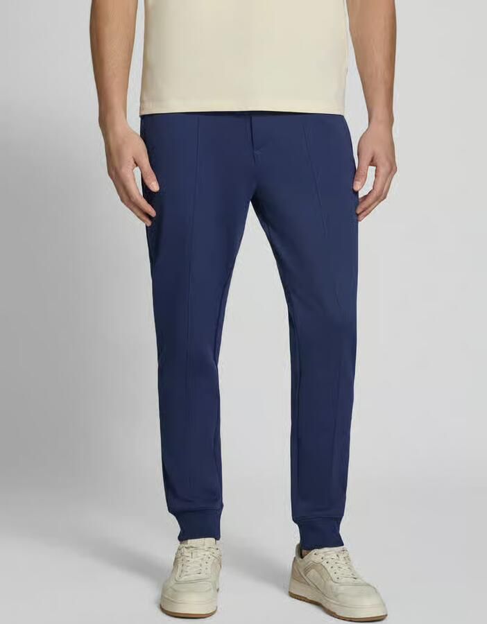 Polo Ralph Lauren Loose fit sweatbroek met gestikt logo model 'MESH FACE' - Foto 3