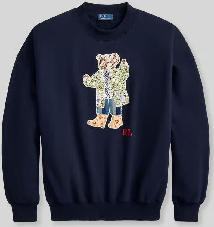 Polo Ralph Lauren Loose fit sweatshirt van katoenmix