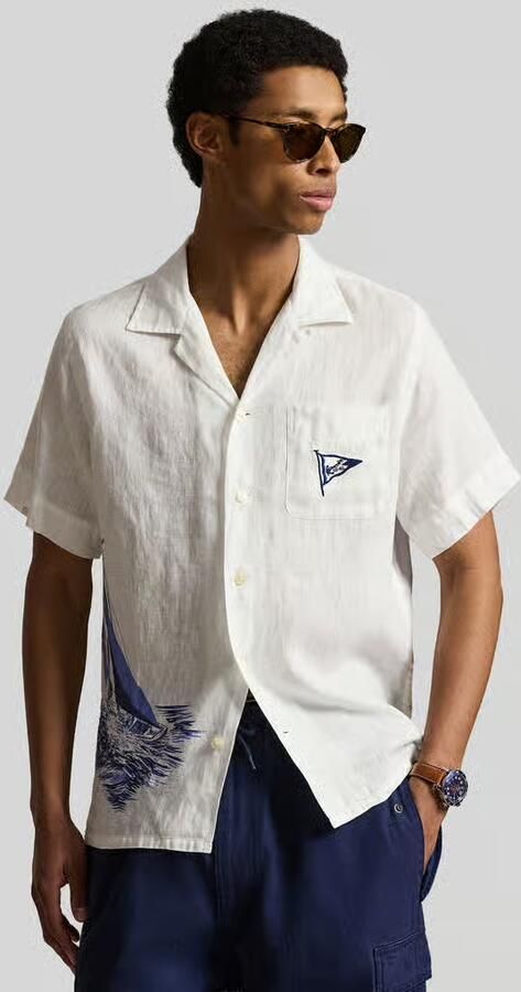 Polo Ralph Lauren Loose fit vrijetijdsoverhemd van puur linnen - Foto 4