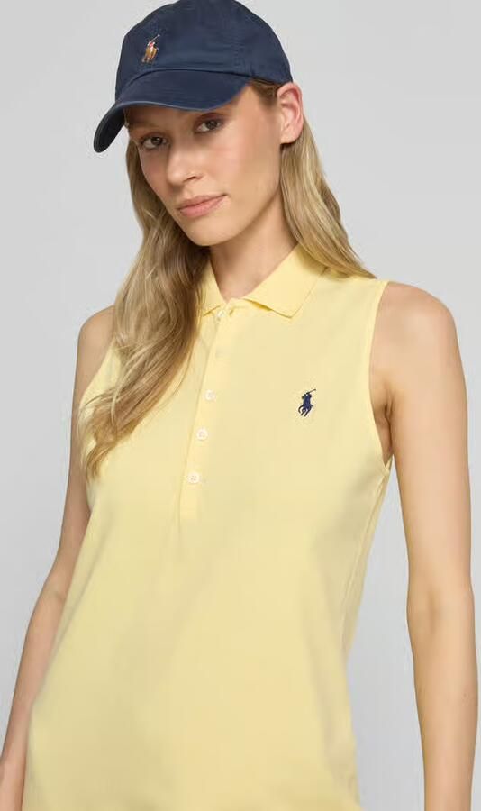 Polo Ralph Lauren Losjes vallende polojurk van katoenmix