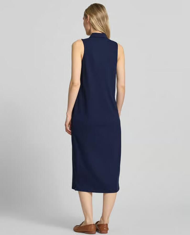 Polo Ralph Lauren Losjes vallende polojurk van katoenmix - Foto 3