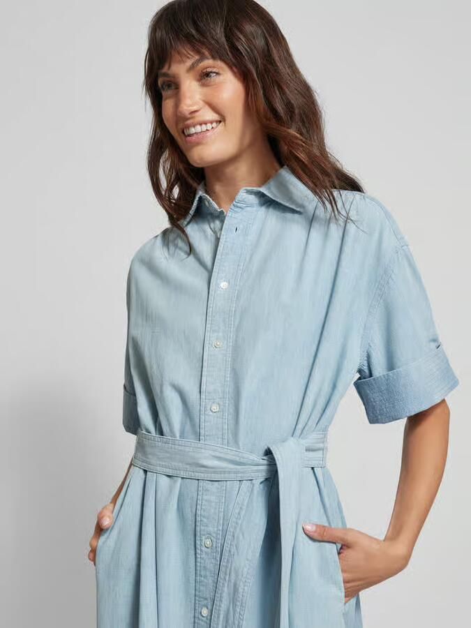 Polo Ralph Lauren Midi-jurk met tailleriem