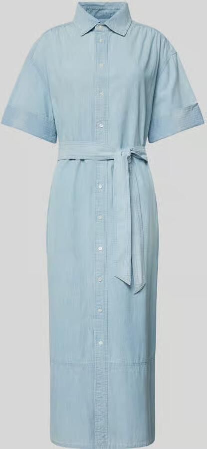 Polo Ralph Lauren Midi-jurk met tailleriem - Foto 2
