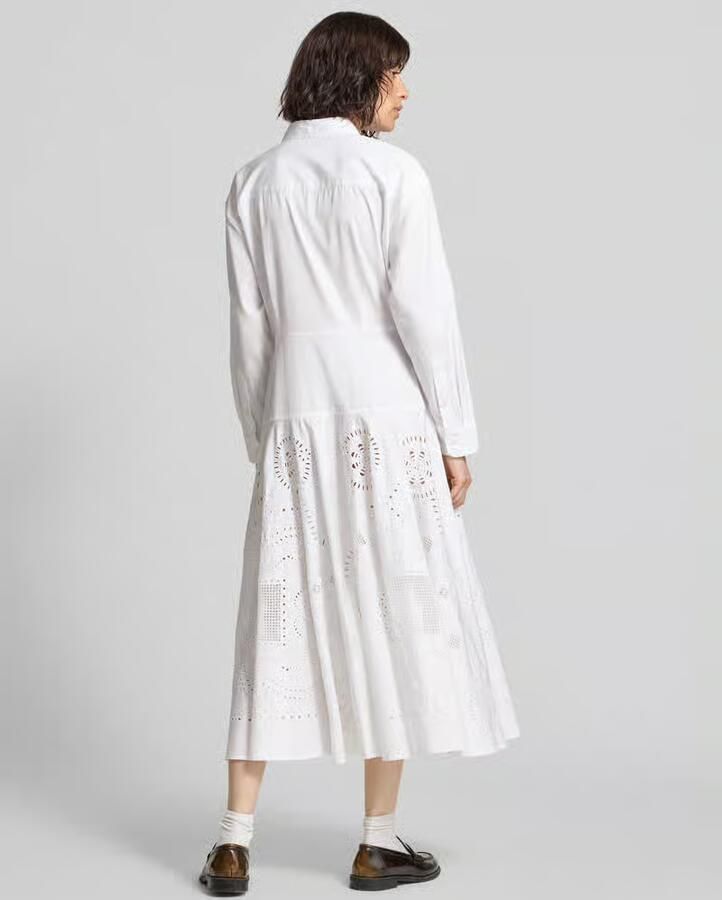 Polo Ralph Lauren midi overhemdjurk van puur katoen