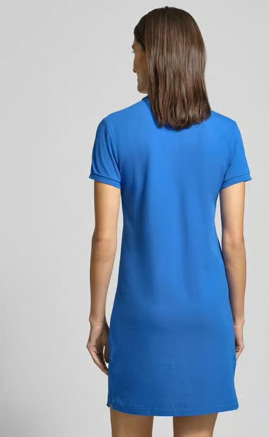 Polo Ralph Lauren Blauwe Jurk met Korte Mouwen en Logo Blue Dames - Foto 5