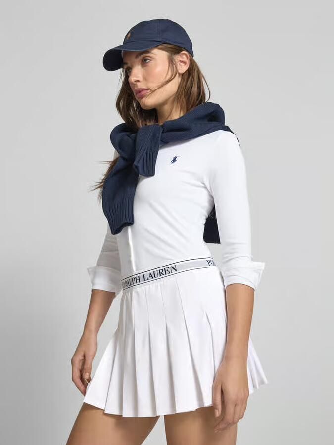 Polo Ralph Lauren Minirok met plooien en elastische band - Foto 2
