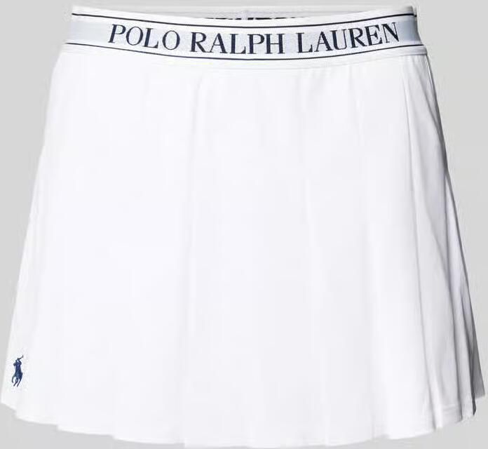 Polo Ralph Lauren Minirok met plooien en elastische band