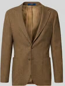 Polo Ralph Lauren modern fit colbert met wol model 'HERRINGBONE' - Foto 4