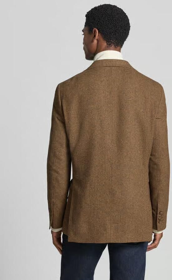 Polo Ralph Lauren modern fit colbert met wol model 'HERRINGBONE' - Foto 2